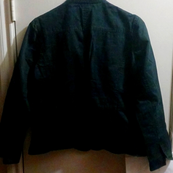 Covington Black jacket Small size 6-8. 100% cotton. - Picture 4 of 6